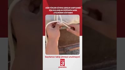 Kanal 3Per, Haziran 25, 2026 10:00amURL:Embed:Ağır yükleri güvenli şekilde sabitlemek