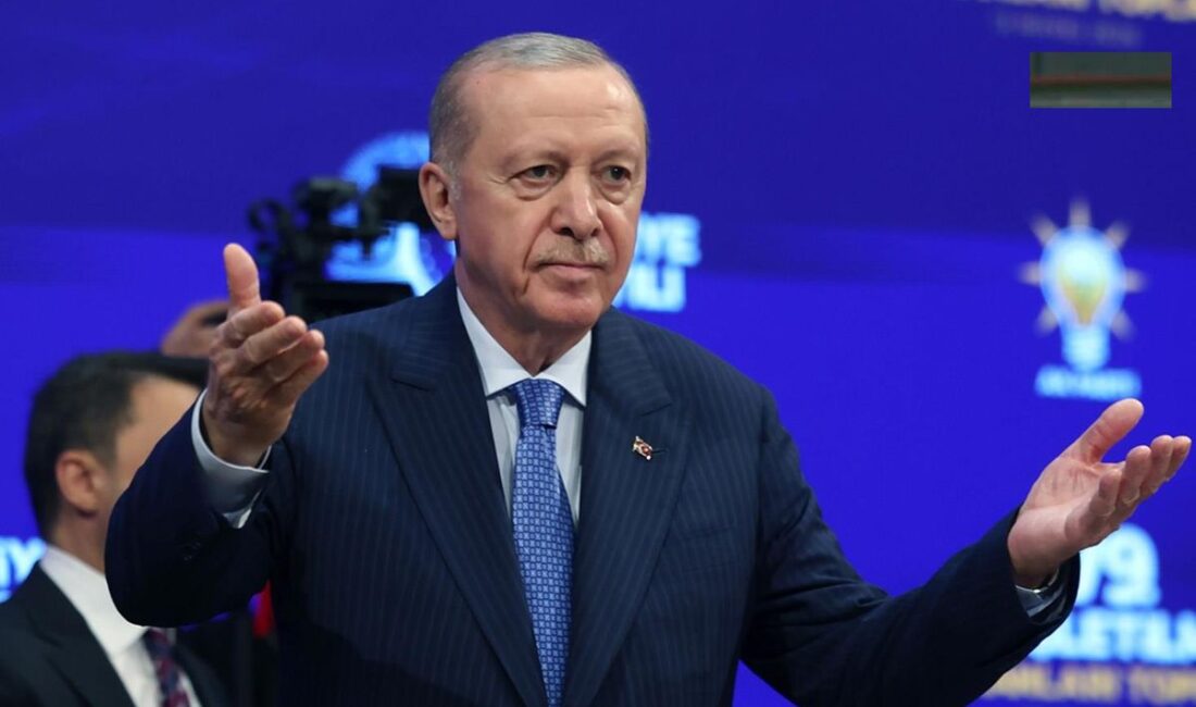 Cumhurbaşkanı ve AK Parti Genel Başkanı Recep Tayyip Erdoğan, partisinin