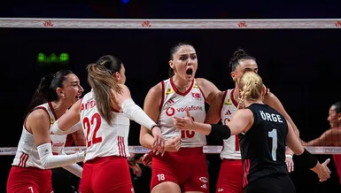 A Milli Kadın Voleybol Takımımız, 2026 VNL çeyrek finalinde Kanada'yı