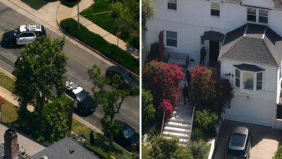 ABD'nin California eyaletine bağlı Los Angeles kentinde yaşayan Türk çift