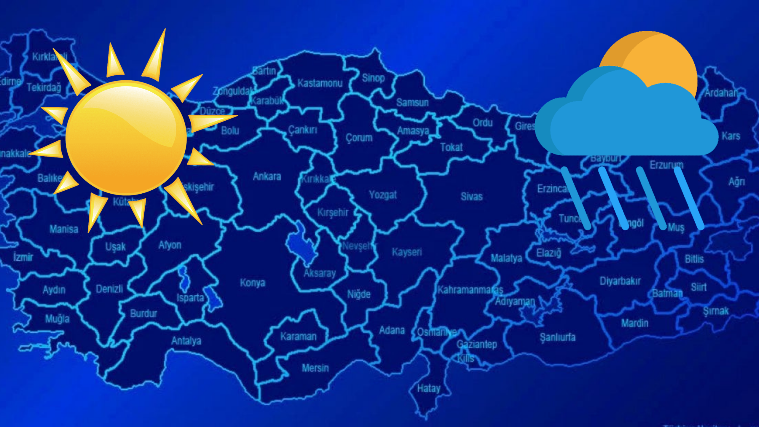 MGM, kuzey, iç ve doğu kesimlerde etkili olması beklenen sağanak