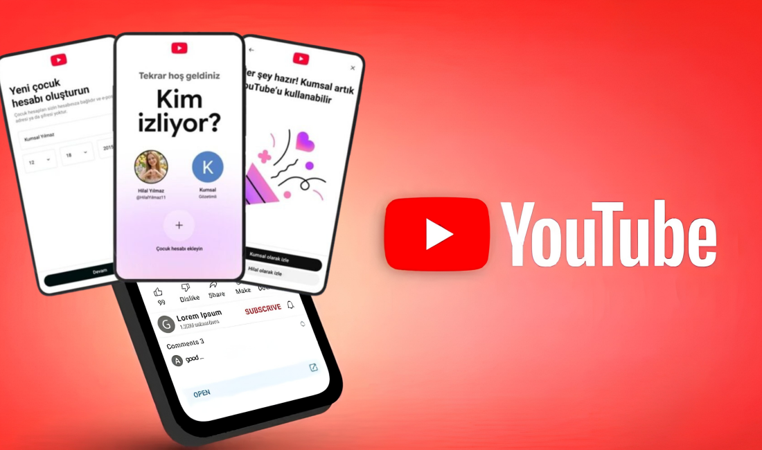 YouTube, Türkiye'de çocuk ve gençlerin daha güvenli kullanımını hedefleyen "Gözetimli