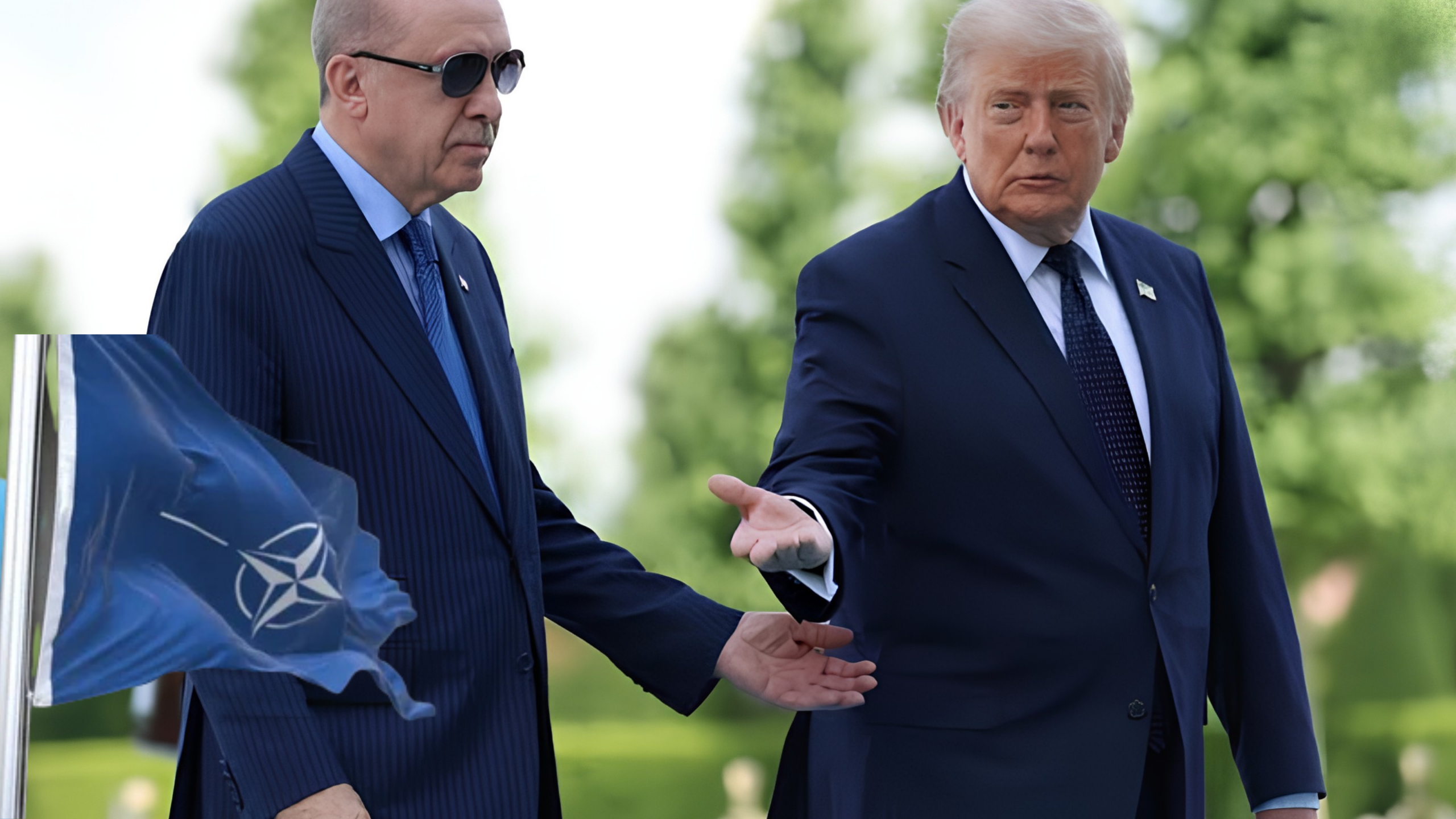 Cumhurbaşkanı Recep Tayyip Erdoğan, NATO Liderler Zirvesi'nde Türkiye'nin savunma sanayisindeki
