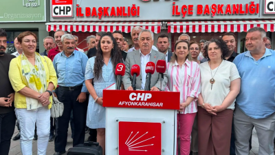 Cumhuriyet Halk Partisi Afyonkarahisar il Başkanlığı ve yönetimi görevden alındı.