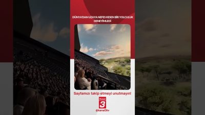 Dünya’dan uzaya nefes kesen bir yolculuk deneyimledi… 📶https://kanal3.com.tr/ Sosyal Medya