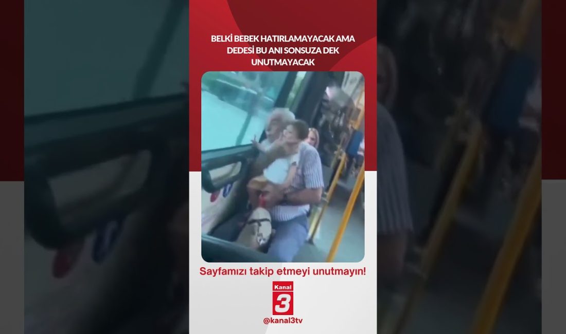 Belki bebek hatırlamayacak ama dedesi bu anı sonsuza dek unutmayacak…