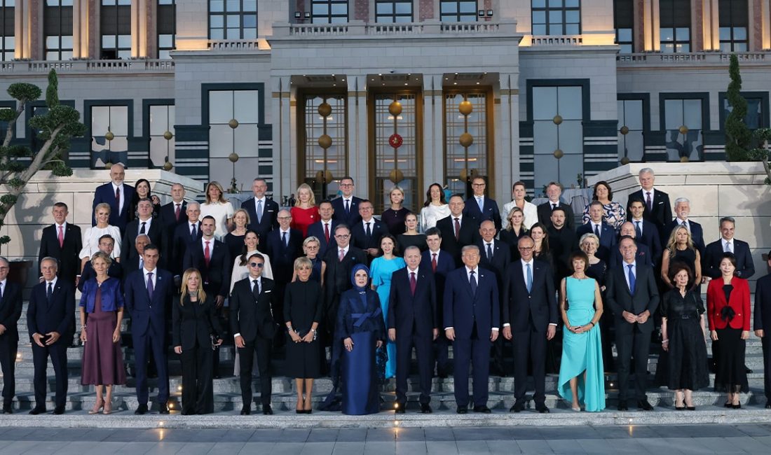 Cumhurbaşkanı Recep Tayyip Erdoğan ve eşi Emine Erdoğan, 36. NATO