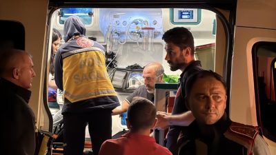 Bolu'da 4 katlı bir apartmandan gelen "doğal gaz patlaması" ihbarı