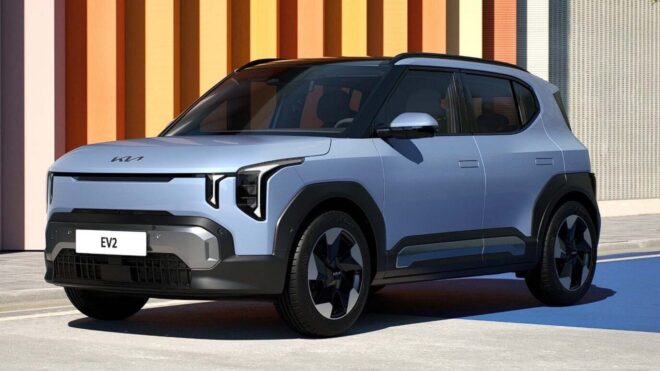 Kia, tamamen elektrikli kompakt SUV segmentindeki yeni modeli Kia EV2’yi