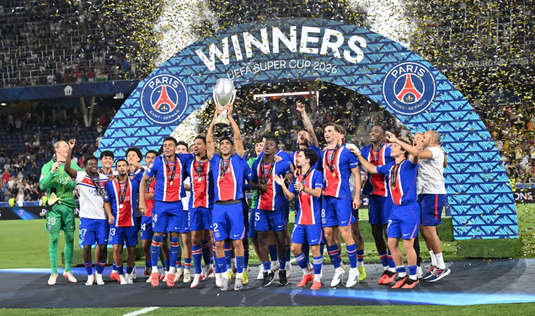 UEFA Süper Kupa finalinde Paris Saint-Germain (PSG), Aston Villa'yı 2-1