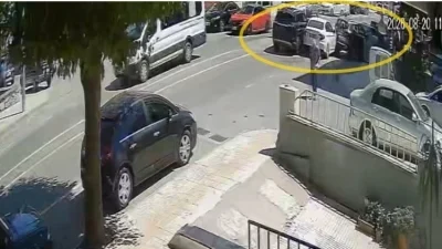 Çorum Belediye Başkanı Halil İbrahim Aşgın'ın içinde bulunduğu Togg marka