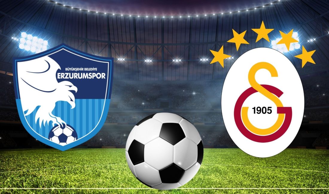 Trendyol Süper Lig 2. haftanın açılış maçında Galatasaray, Erzurumspor FK'ya
