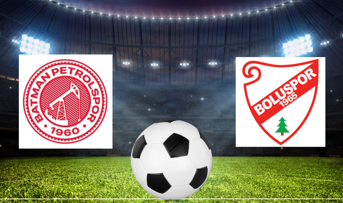 Trendyol 1. Lig 2. haftasında Batman Petrolspor sahasında Boluspor'u konuk