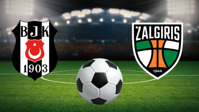 Beşiktaş, UEFA Avrupa Ligi play-off turu ilk maçında Kauno Zalgiris'i