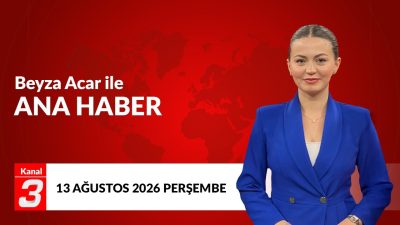 Kanal 3Per, Ağustos 13, 2026 5:31pmURL:Embed:Kanal 3 Ana Haber |