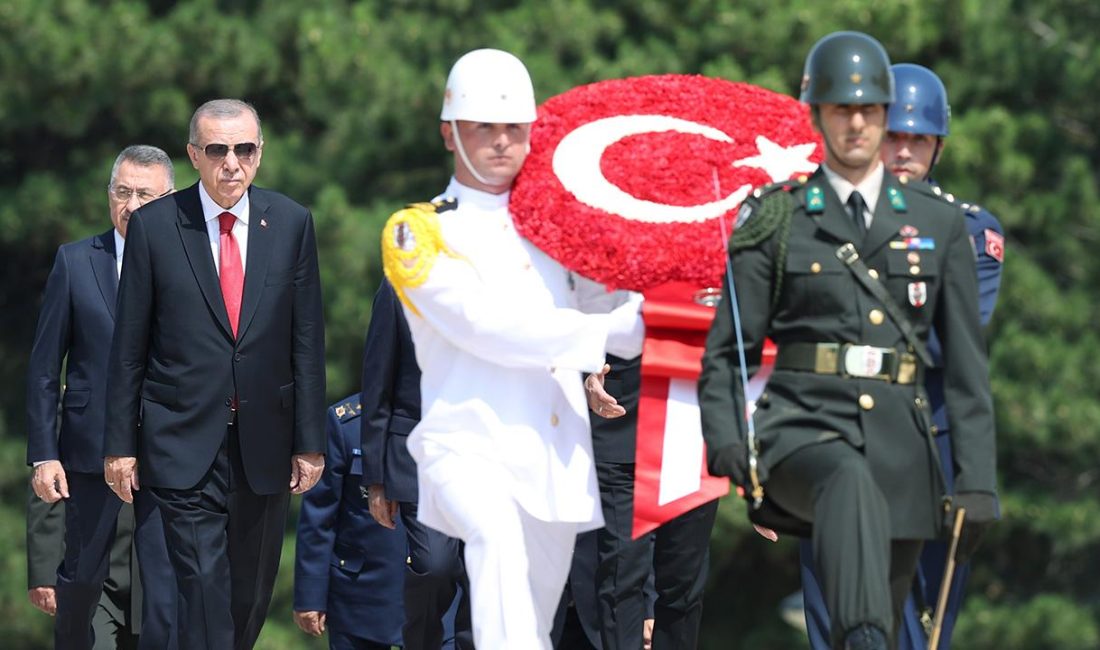 Cumhurbaşkanı Recep Tayyip Erdoğan, 30 Ağustos Zafer Bayramı dolayısıyla bir