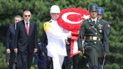 Cumhurbaşkanı Recep Tayyip Erdoğan, 30 Ağustos Zafer Bayramı dolayısıyla bir