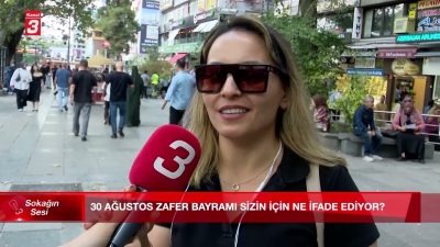 Sokağın Sesi | 30 Ağustos 2026 📶https://kanal3.com.tr/ Sosyal Medya Hesaplarımızı