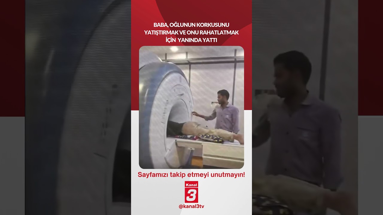 Baba, oğlunun korkusunu yatıştırmak ve onu rahatlatmak için yanında yattı…