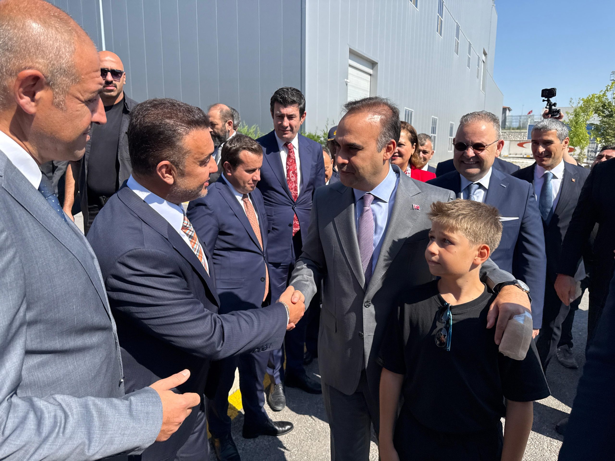 Sanayi ve Teknoloji Bakanı Mehmet Fatih Kacır, bir dizi açılış,