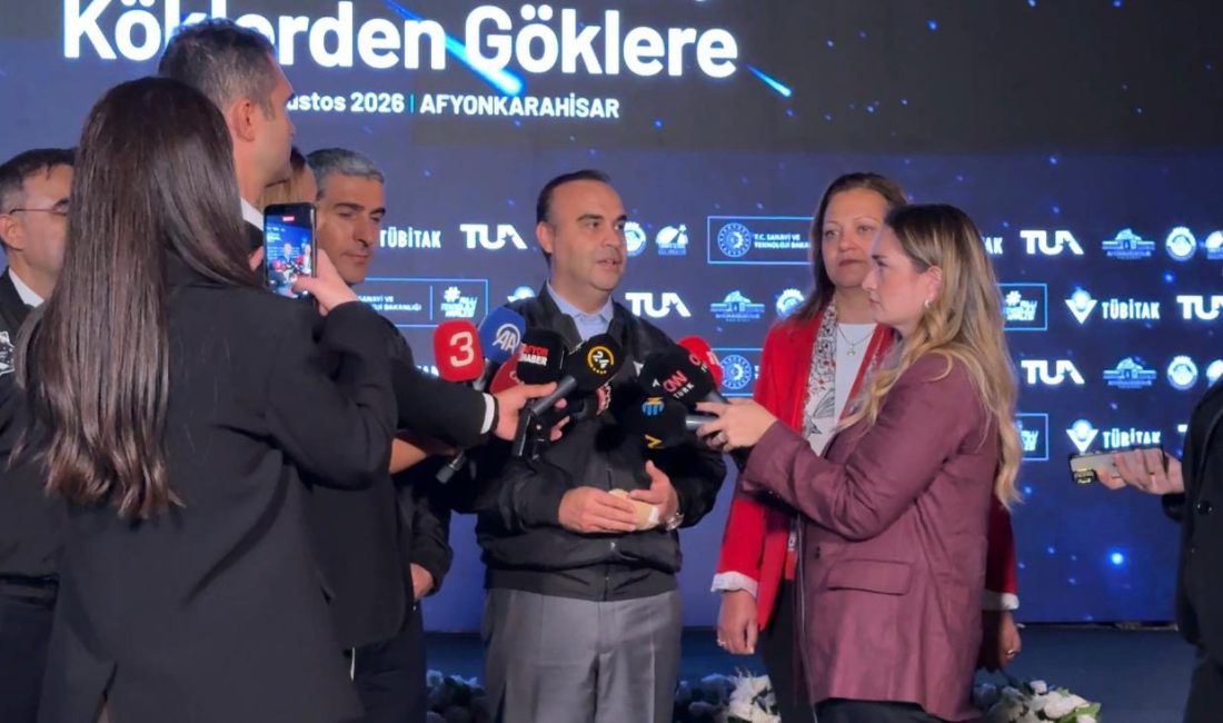 Sanayi ve Teknoloji Bakanı Mehmet Fatih Kacır, Afyonkarahisar’da düzenlenen 28.