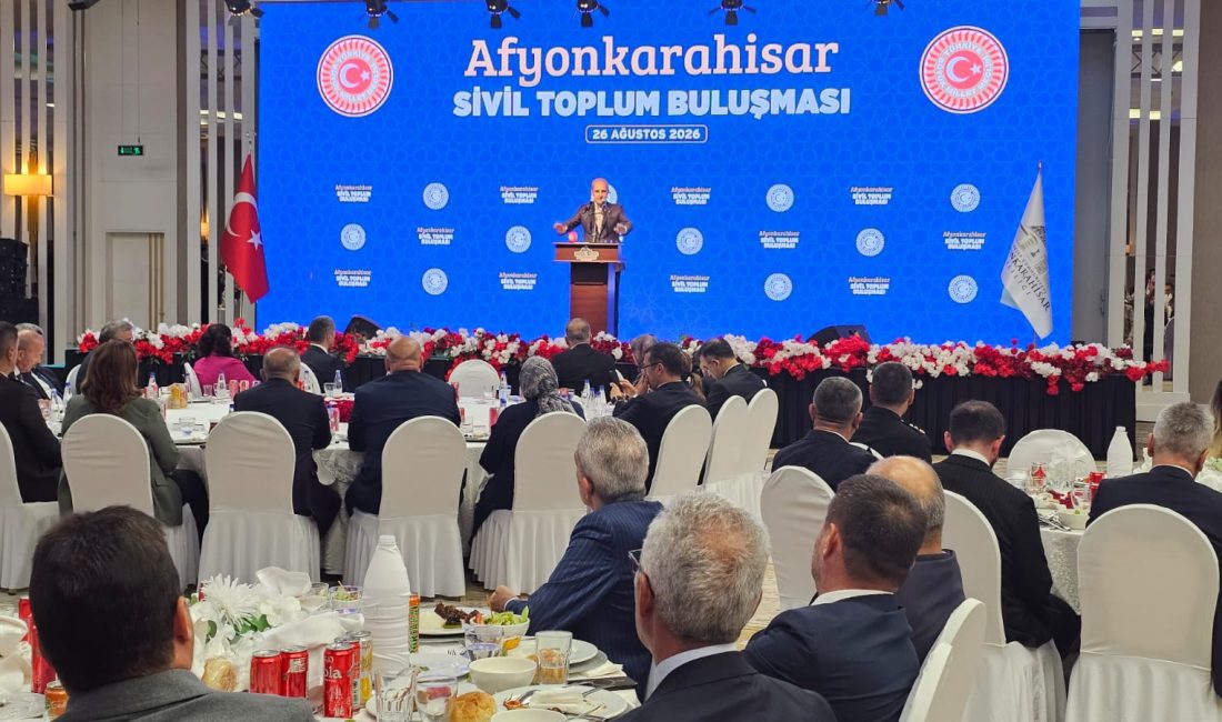 TBMM Başkanı Numan Kurtulmuş'un katılımıyla Afyonkarahisar'da Sivil Toplum Kuruluşları toplantısı