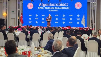 TBMM Başkanı Numan Kurtulmuş'un katılımıyla Afyonkarahisar'da Sivil Toplum Kuruluşları toplantısı