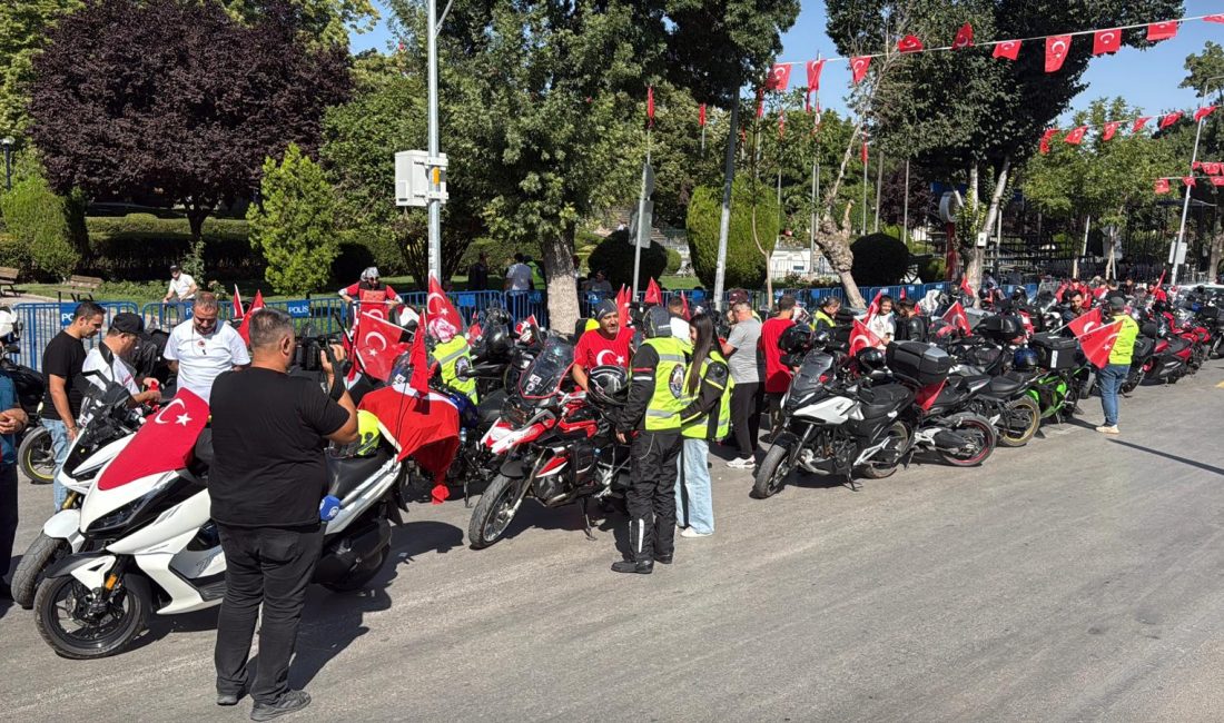 Büyük Taarruz’un 104. yıl dönümü etkinlikleri kapsamında Türkiye Motosiklet Federasyonu