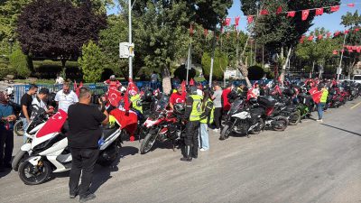 Büyük Taarruz’un 104. yıl dönümü etkinlikleri kapsamında Türkiye Motosiklet Federasyonu