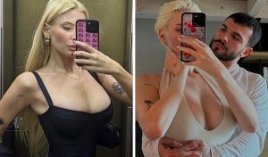 Ünlü komedyen Ali Biçim ve sevgilisi Şazer Altındoğan'ın Bodrum tatilindeki