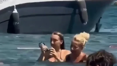 Dilek İmamoğlu'nun Bodrum Camel Beach'te çekildiği öne sürülen görüntüleri sosyal