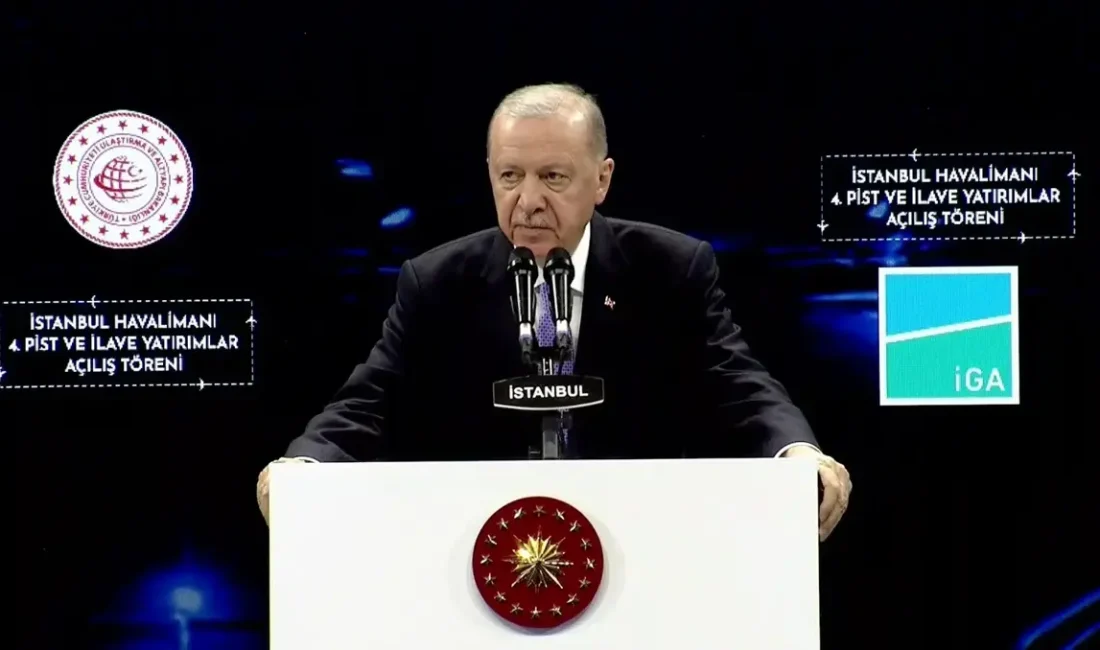 Cumhurbaşkanı Erdoğan, İstanbul Havalimanı 4. Pist ve İlave Yatırımların Açılış