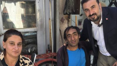 AK Parti Afyonkarahisar İl Başkanı Dr. Özgür Kavak, Berberler Çarşısı’nı
