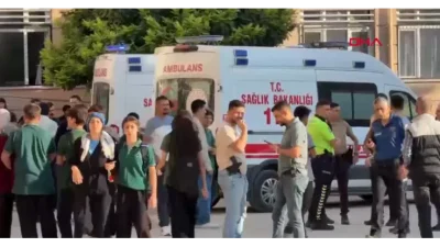 Manisa Turgutlu'daki Niyazi Üzmez Anadolu Teknik Lisesi önünde silahlı saldırı