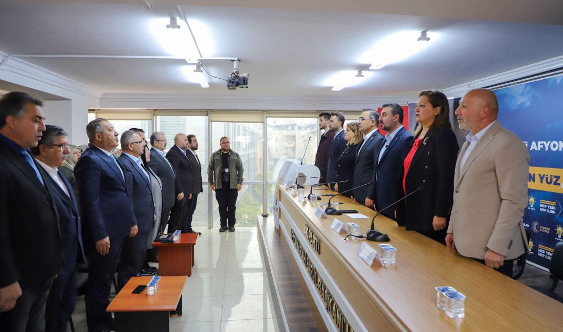 

AK Parti Afyonkarahisar İl Başkanlığı tarafından 98. İl Danışma Meclisi