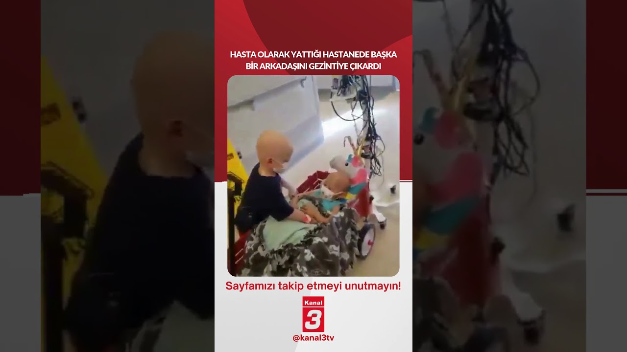 Hasta olarak yattığı hastanede başka bir arkadaşını gezintiye çıkardı… 📶https://kanal3.com.tr/