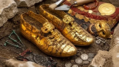 Kazakistan’ın batısındaki Mangışlak Yarımadası’nda bulunan 1500 yıllık seçkin bir kadın