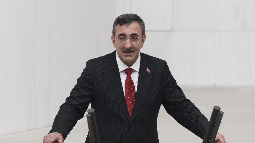 Cumhurbaşkanı Yardımcısı Cevdet Yılmaz, Türkiye Büyük Millet Meclisi (TBMM) Genel