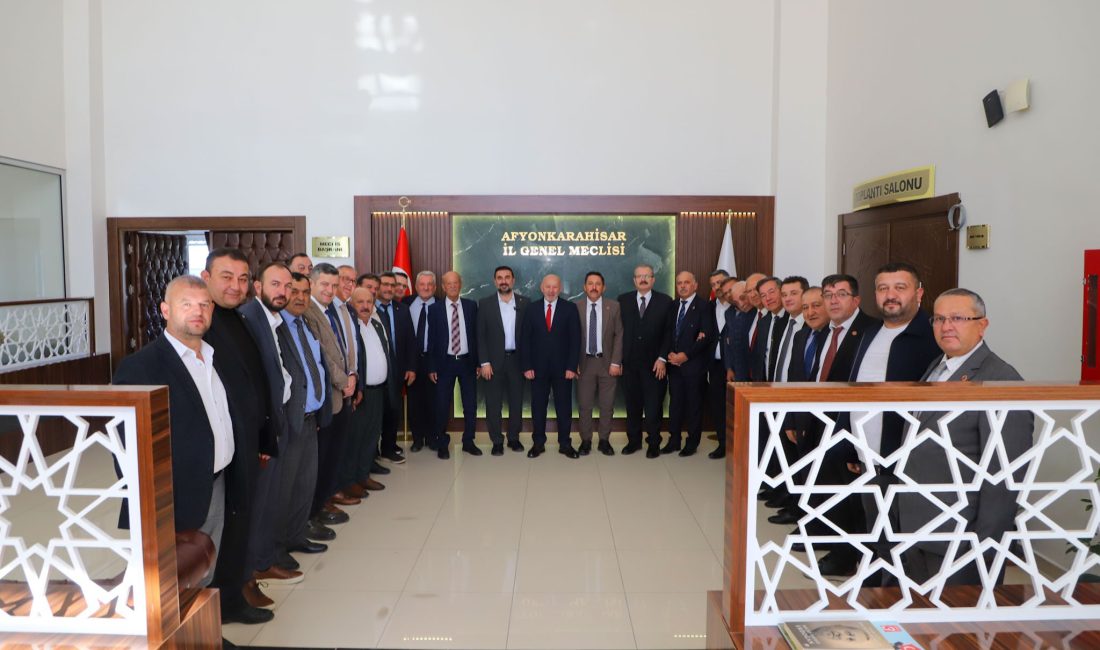AK Parti Afyonkarahisar İl Genel Meclisi Grup Toplantısı, İl Genel