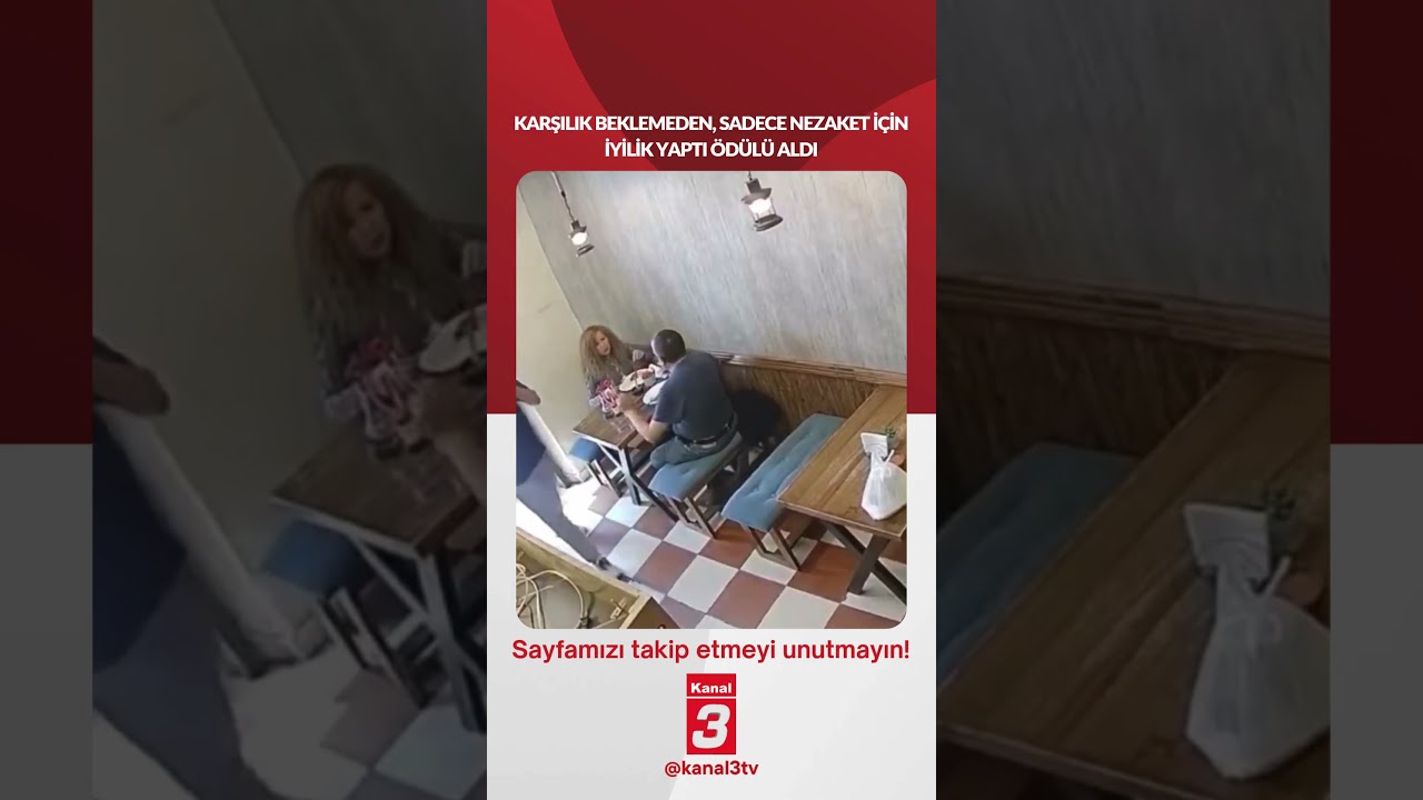Karşılık beklemeden, sadece nezaket için iyilik yaptı, ama ödül aldı…