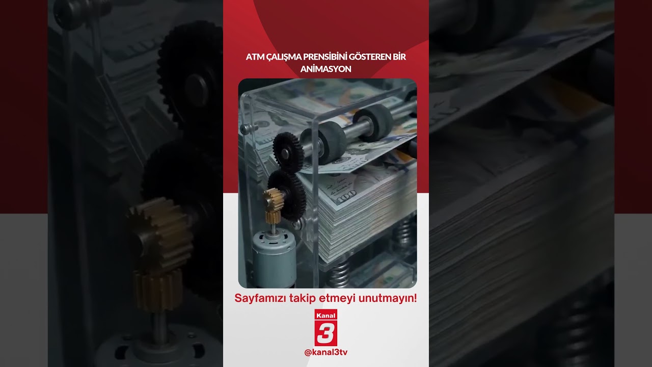 ATM çalışma prensibini anlatan bir animasyon… 📶https://kanal3.com.tr/ Sosyal Medya Hesaplarımızı