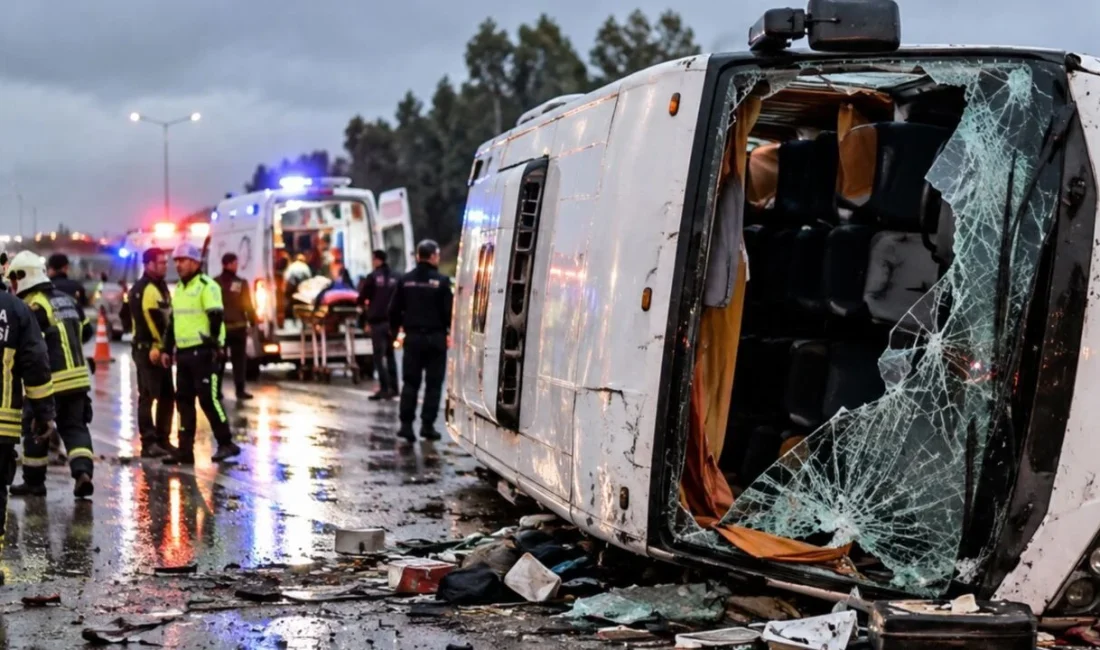 Antalya’nın Aksu ilçesinde Antalya-Isparta kara yolu üzerinde seyir halinde olan